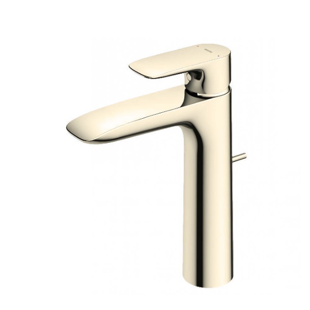tlg04304bpbr-0913.jpg Vòi lavabo TOTO TLG04304B#PBR nóng lạnh dòng GA mạ đồng bóng ,cao 21cm - Ảnh 1