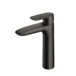 Vòi lavabo TOTO TLG04306B#MBL nóng lạnh dòng GA đen mờ cao 21 cm