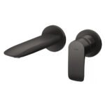 Vòi Lavabo TOTO TLG04309BB#MBL nóng lạnh, gắn tường, dòng GA (2 lỗ), màu đen mờ