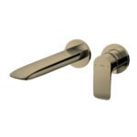 Vòi Lavabo TOTO TLG04310BB#BBR nóng lạnh, gắn tường, dòng GA (2 lỗ), màu đồng mờ