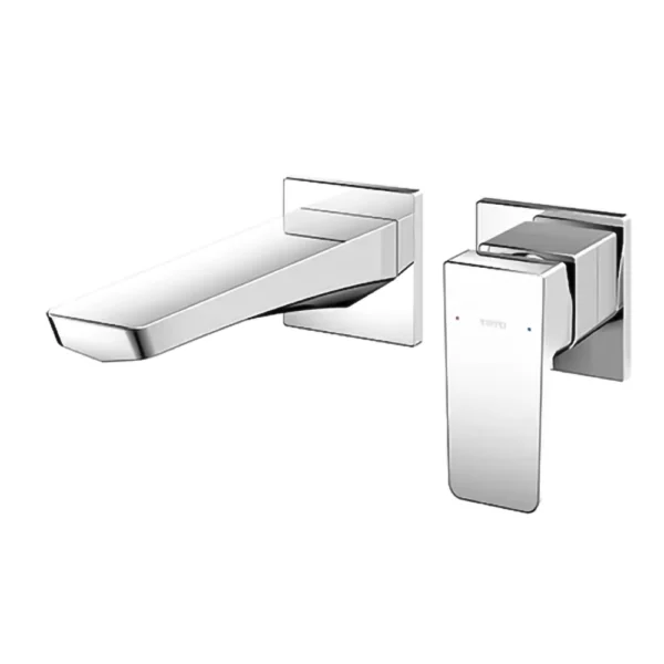 Vòi Lavabo TOTO TLG07307BB  nóng lạnh, gắn tường, dòng GE (2 lỗ)