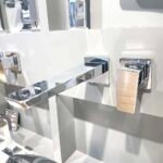 Vòi Lavabo TOTO TLG07308BB#MBL nóng lạnh,  gắn tường, dòng GE (2 lỗ), màu đen mờ - Ảnh 4