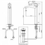 Vòi lavabo TOTO TLG09305B#PN nóng lạnh dòng GM - Ảnh 6