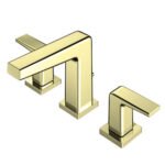 Vòi lavabo TOTO TLG10201BA#PFG nóng lạnh, dòng GB (3 lỗ), màu Vàng pháp bóng