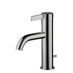 Vòi lavabo TOTO TLG11301B#BN nóng lạnh dòng GF mạ Nikel mờ ,cao 18cm