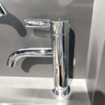 Vòi lavabo TOTO TLG11301B#PN nóng lạnh dòng GF mạ Nikel bóng ,cao 18cm - Ảnh 3