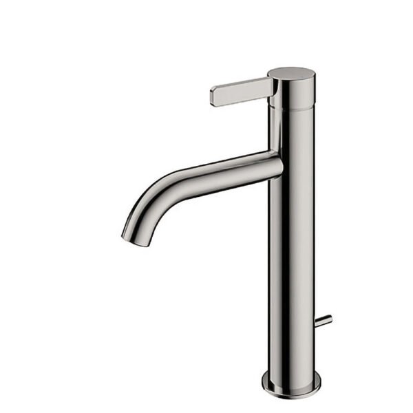 Vòi lavabo TOTO TLG11303B#BN nóng lạnh dòng GF mạ Nikel mờ ,cao 25cm