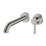 Vòi Lavabo TOTO TLG11308BA#BN nóng lạnh, gắn tường, dòng GF (2 lỗ), màu Nikel mờ