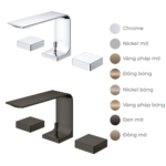 Vòi lavabo TOTO TLP02201BA#BBR nóng lạnh (3 lỗ) dòng ZL - Ảnh 6
