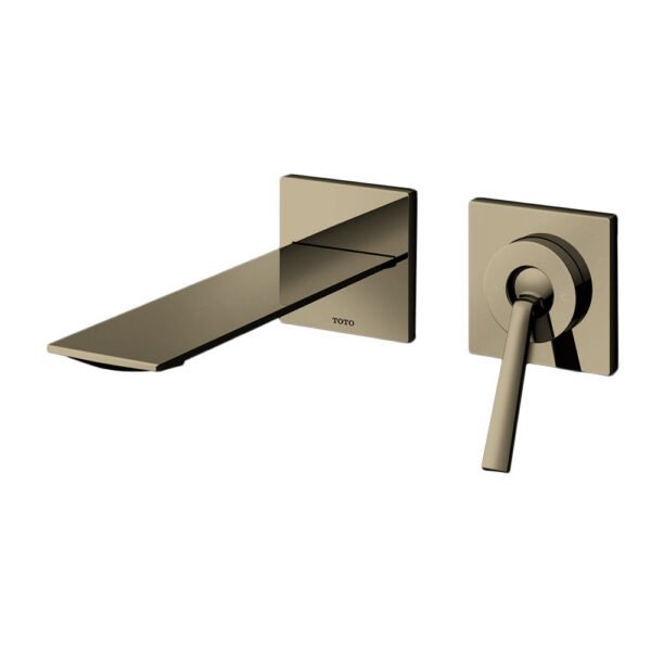 Vòi lavabo TOTO TLP02309BA#BBR nóng lạnh, gắn tường, dòng ZL (2 lỗ), màu đồng mờ