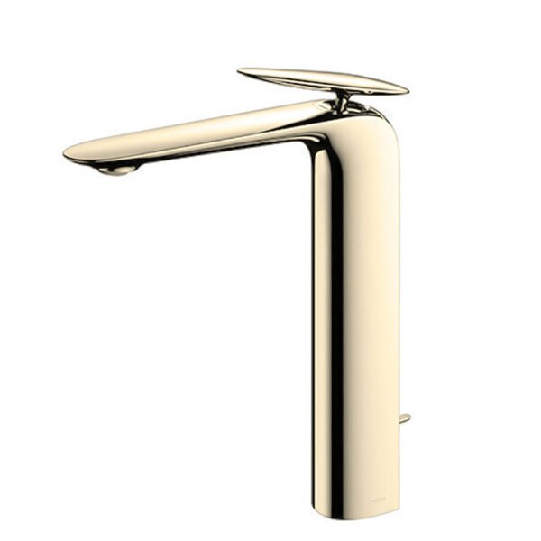 Vòi lavabo TOTO TLP03301A1#PBR nóng lạnh dòng ZA mạ đồng bóng 29cm