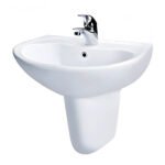 Chậu rửa mặt lavabo TOTO LT240CS#W treo tường