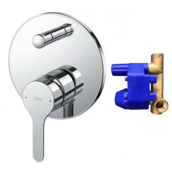 Van điều chỉnh nhiệt độ TOTO TBS01304B (kèm nút chuyển hướng)