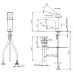 Vòi lavabo TOTO TTLR302FV-1R nóng lạnh - Ảnh 6