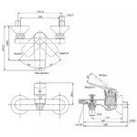 Vòi sen tắm TOTO TTMR301/ TTSR106EMF nóng lạnh - Ảnh 2