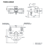 Vòi sen tắm TOTO TVSM110RUR nóng lạnh (không kèm tay sen) - Ảnh 6