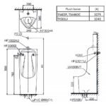 Bồn tiểu nam TOTO UT508T#XW đặt sàn - Ảnh 6