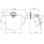 Hộp giấy American Standard WF-0287 (WF0287) dòng Heritage - Ảnh 2