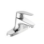 Vòi lavabo American Standard WF-0302 (WF0302) nóng lạnh, 3 lỗ, dòng Cygnet, cao 11.7 cm