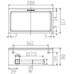 Hộp giấy American Standard WF-1499 (WF1499) dòng Concept - Ảnh 2