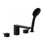 Vòi xả bồn tắm American Standard WF-1300MB (WF1300MB) 4 lỗ dòng Acacia E, màu đen mờ