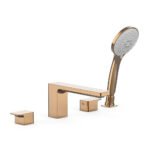 Vòi xả bồn tắm American Standard WF-1300WS (WF1300WS) 4 lỗ dòng Acacia E, màu vàng hồng