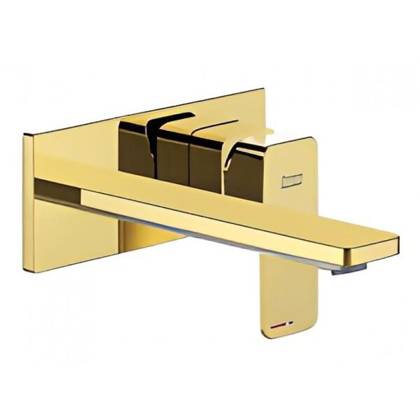 Vòi lavabo American Standard WF-1304CS (WF1304CS) nóng lạnh, âm tường dòng Acacia E, màu vàng bóng