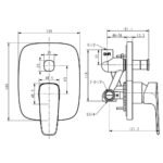 Van điều chỉnh nhiệt độ American Standard WF-1722 (WF1722) dòng Signature - Ảnh 2