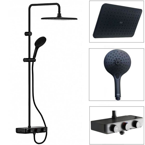 Sen cây American Standard WF-4955MB (WF4955MB) nóng lạnh nhiệt độ, dòng EasySET, màu đen mờ