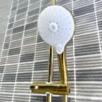 Sen cây American Standard WF-4956CS (WF4956CS) nóng lạnh nhiệt độ, dòng EasySET, màu vàng bóng - Ảnh 3