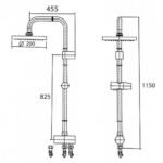 Thân sen cây American Standard WF-9071 (WF9071) dòng Moonshadow - Ảnh 3
