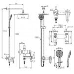 Sen cây American Standard WF-9089E (WF9089E) nóng lạnh, dòng Simplica - Ảnh 6