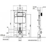 Két nước bồn cầu TOTO WH172AT âm tường - Ảnh 2