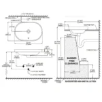 Chậu rửa mặt lavabo American Standard WP-0310 (WP0310) dương vành, dòng Studio S - Ảnh 2