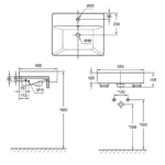 Chậu rửa mặt lavabo American Standard WP-F419 (WPF419) bán âm, dòng Acacia SupaSleek - Ảnh 2